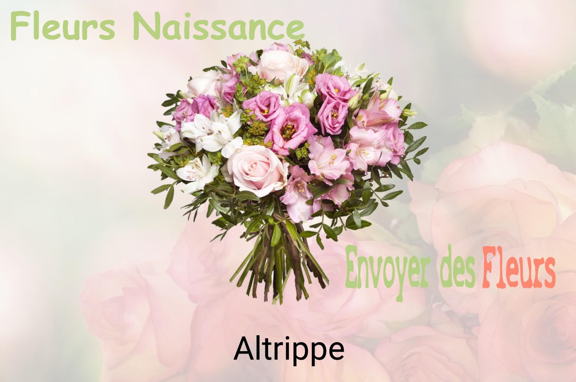 Bouquet de fleurs de naissance livré à Altrippe